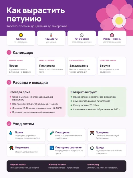 Петуния грандифлора Кан Кан Бургунди семена